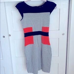 🖤 French Connection Midi Colorblock Dress 🖤